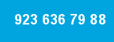 923 636 79 88